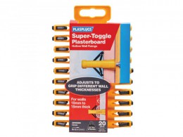 Plasplugs Super Toggle Cavity Anchors (20) £5.99